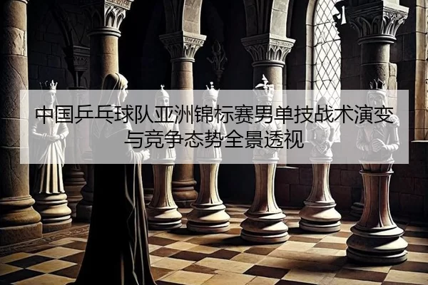 中国乒乓球队亚洲锦标赛男单技战术演变与竞争态势全景透视